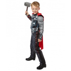 Thor 2 Kostuem mit Muskeln für Kinder