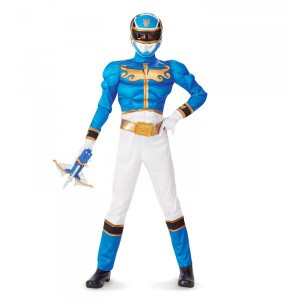 Blaues Power Ranger Megaforce Kostüm