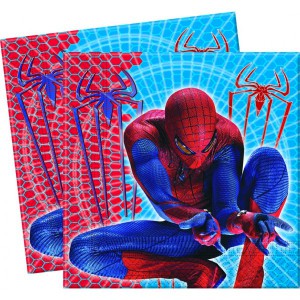 spiderman-servietten-set