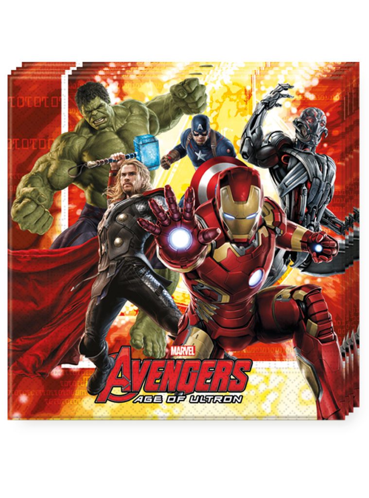 The Avengers Einladungskarten 6er Set 6 Umschläge Kindergeburtstag T1 
